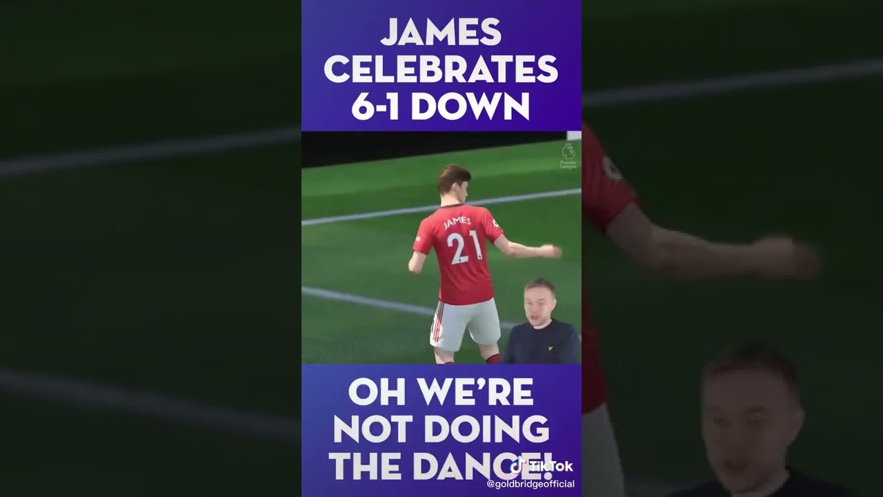 Daniel James Celebrity when the team is 6-1 down. Proper Goldbridge on FIFA 22