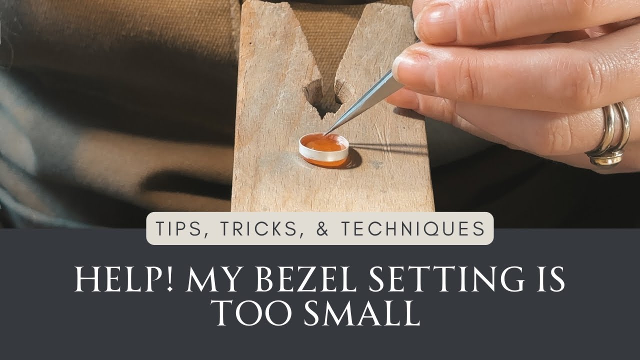 JEWELLERS TECHNIQUES | How to stretch a bezel setting