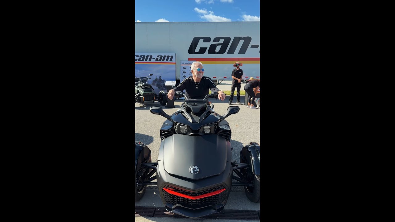 Can-Am 3-wheel riders, you brought the energy! 🔥