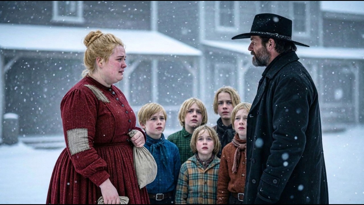 À 19 ans, vendue en mariage à un rancher et ses cinq enfants — ce qui suivit choqua la vallée.