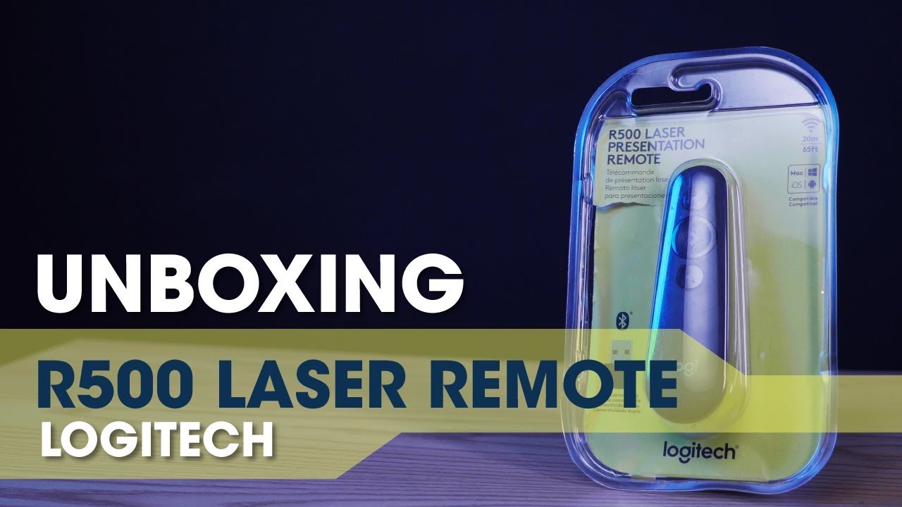 R500 Laser Remote Logitech - Unboxing en Español (desempaquetado)