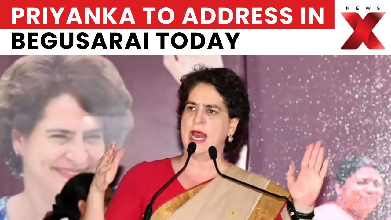 Priyanka Gandhi to Address Bihar Rallies Today in Begusarai & Beldaur | Bihar Election 2025