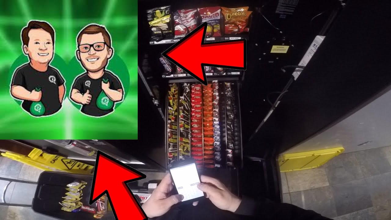 servicing a USI combo vending machine