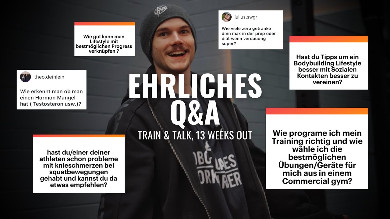 Ehrliches Q&A, 13 Wochen Out von meinem ersten Wettkampf.