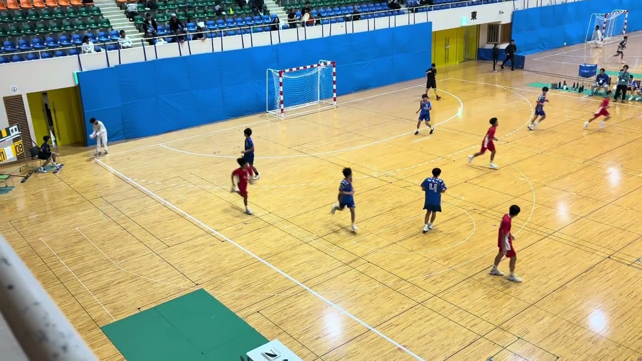 第53回沖縄県中学生新人ハンドボール競技大会_2回戦_vs 宮里_後半①_20260117