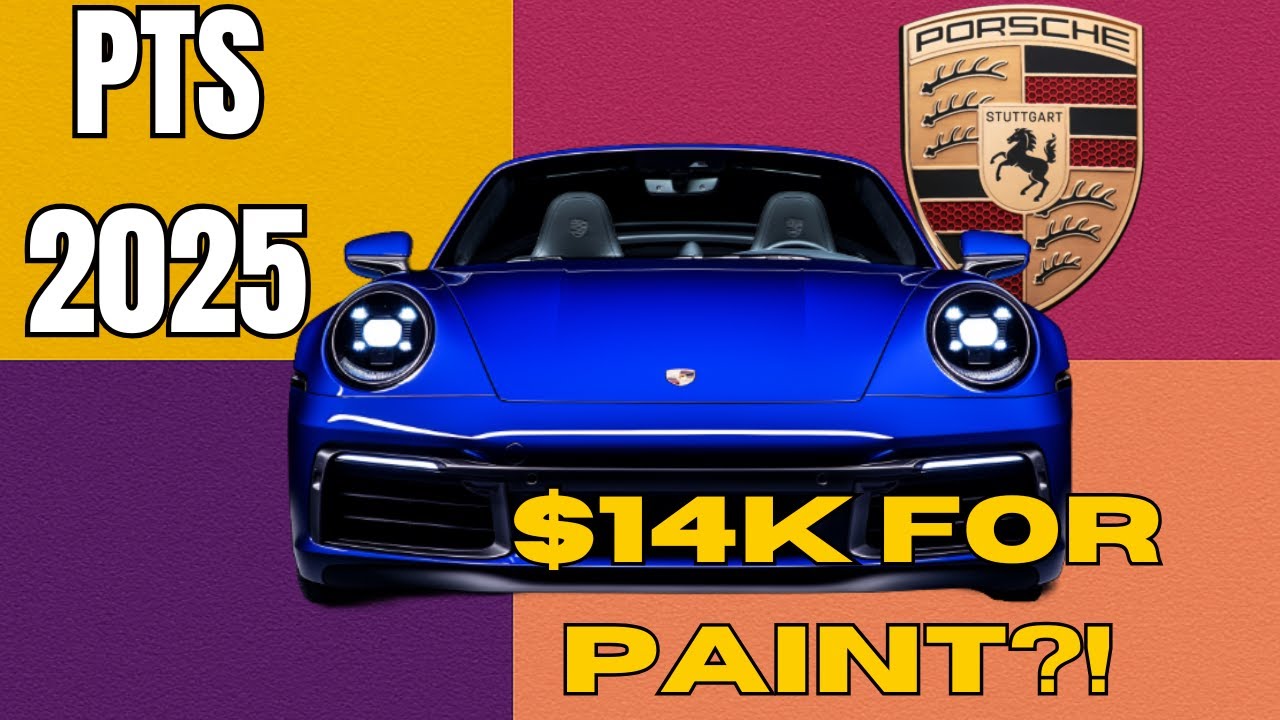 Porsche’s $14K Paint Options Are Out of Control (Top 5 PTS Colors)