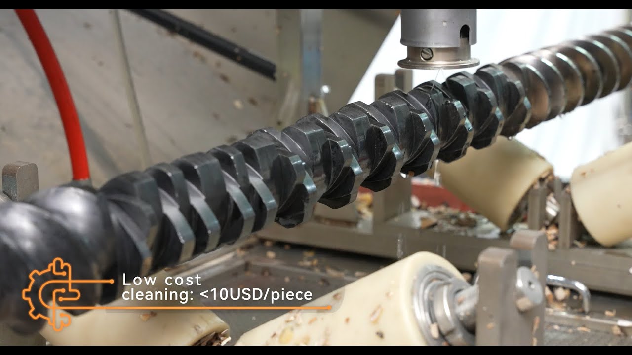 PRO COOL SCREW CLEANING MACHINE PROMAXX EXTRUSION GLOBAL SERVICE