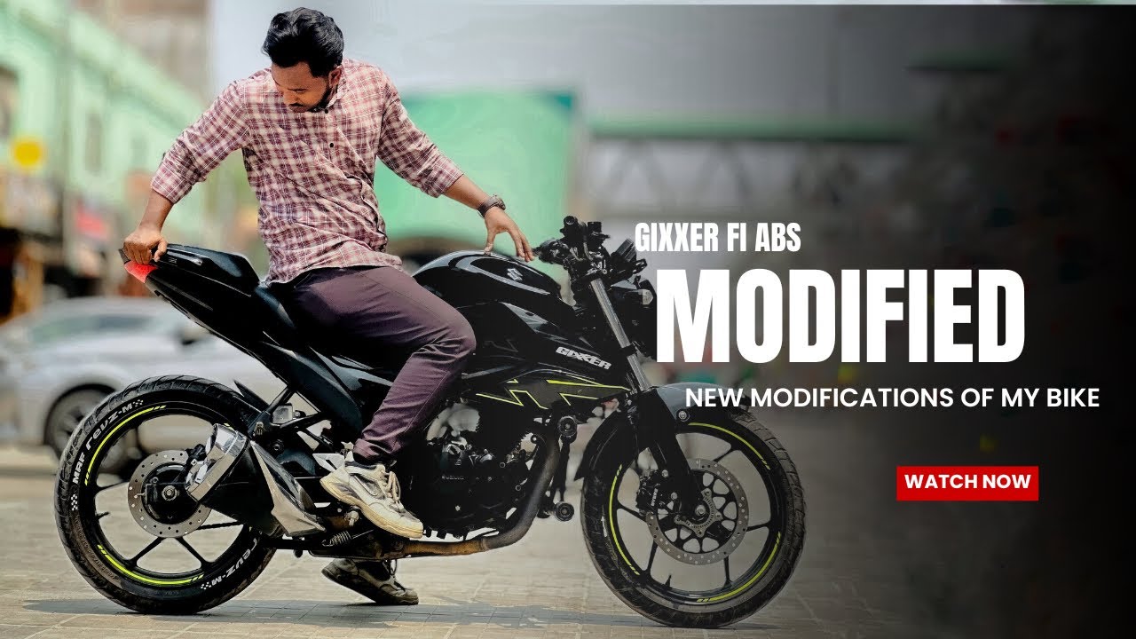 Gixxer FI ABS Modified | আমার বাইকে নতুন মডিফিকেশন! Bike Modification
