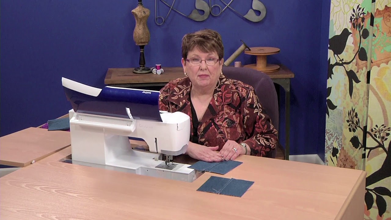 Learn about flat felled seams on It’s Sew Easy with Janet Pray (713-3)