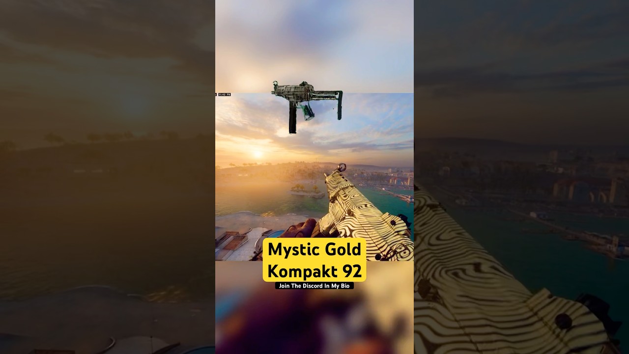 Mystic Gold Kompakt 92   1/4 Mastery Camos☠️#bo6 #smg #wookieeboy #callofduty #shorts #fyp #blackops