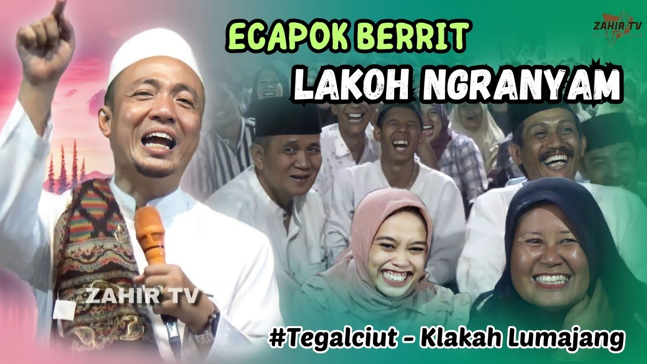 Full Kocak & Lucu // KH. MUSLEH ADNAN TERBARU - Tegalciut - Klakah - Lumajang