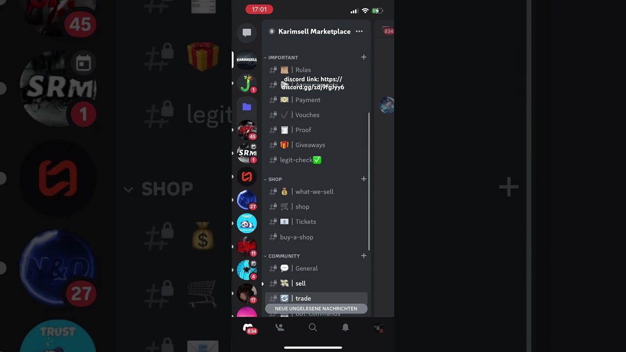 trade sell buy marketplace discord server #discordserver #marketplace #discord #sell #trade #buy #yt