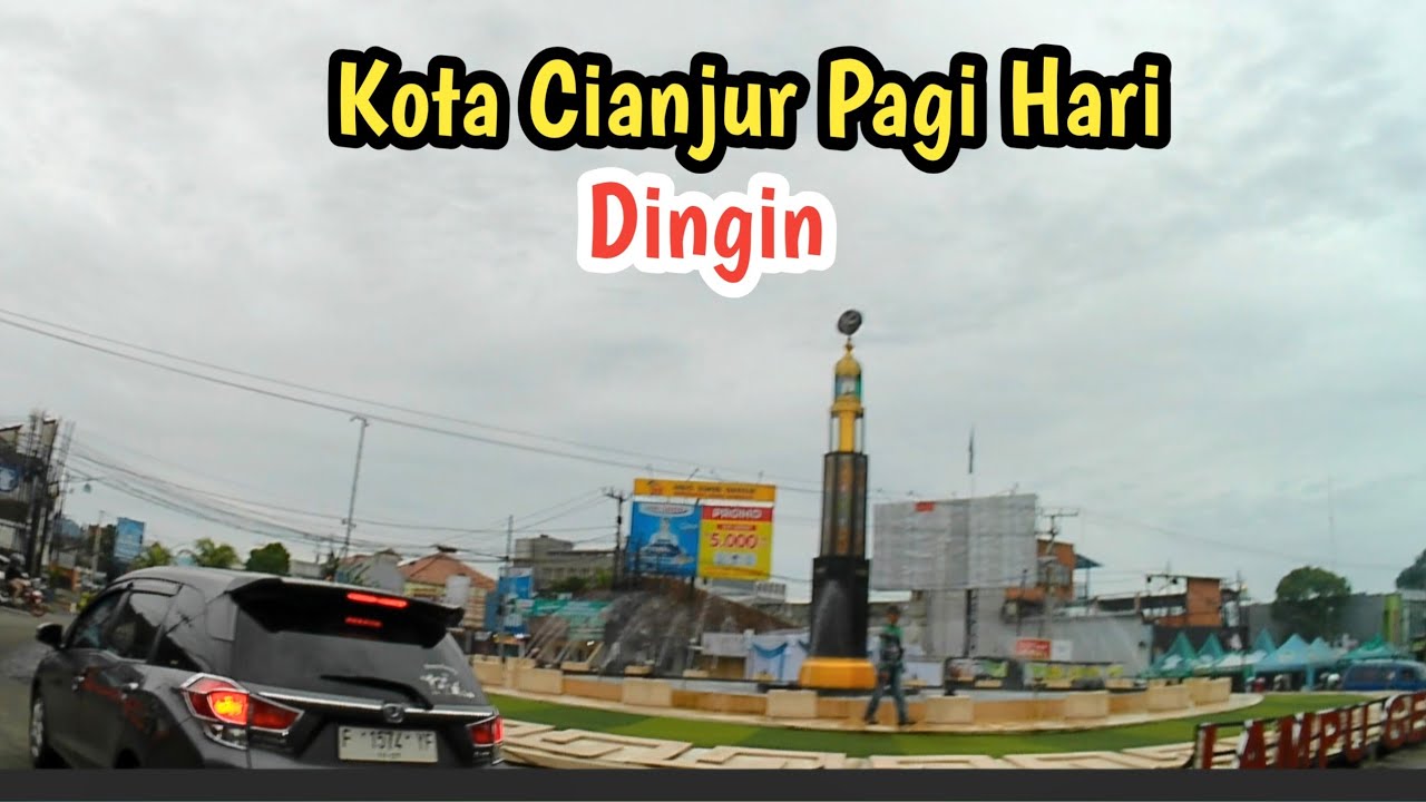 Suasan Kota Cianjur di Pagi Hari