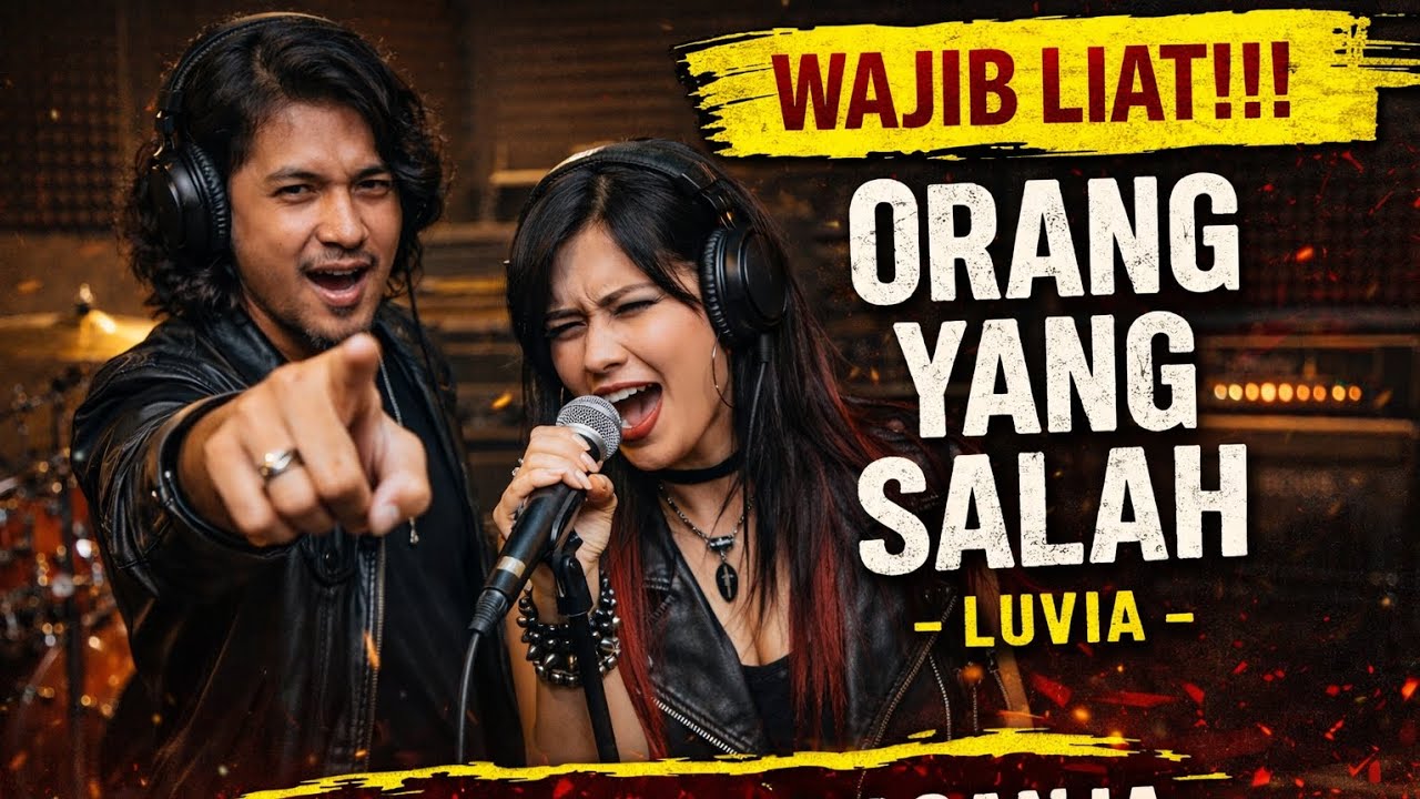 Orang yang salah-Luvia Rock Version cover By Sanja
