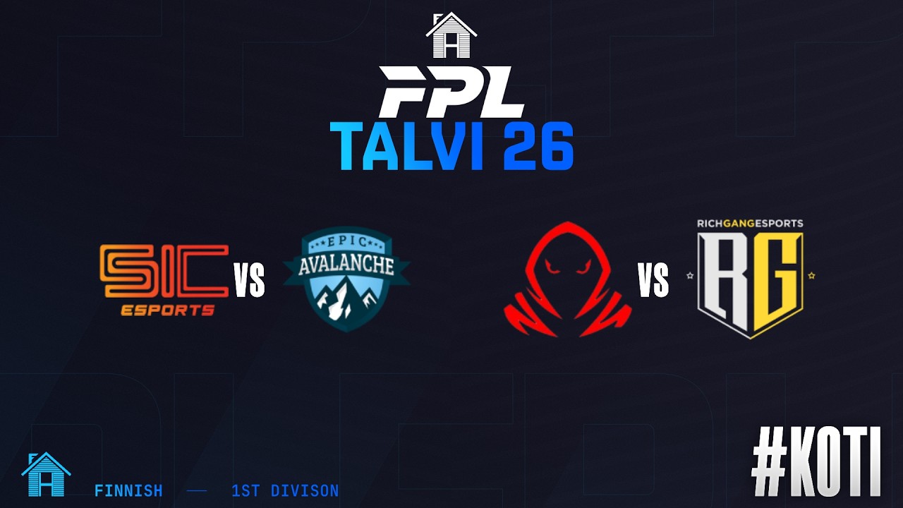 FPL TALVI 26 | VIIKKO 7 | FINALYSTI STUDIO | SIC vs EA | TAGX vs RGF