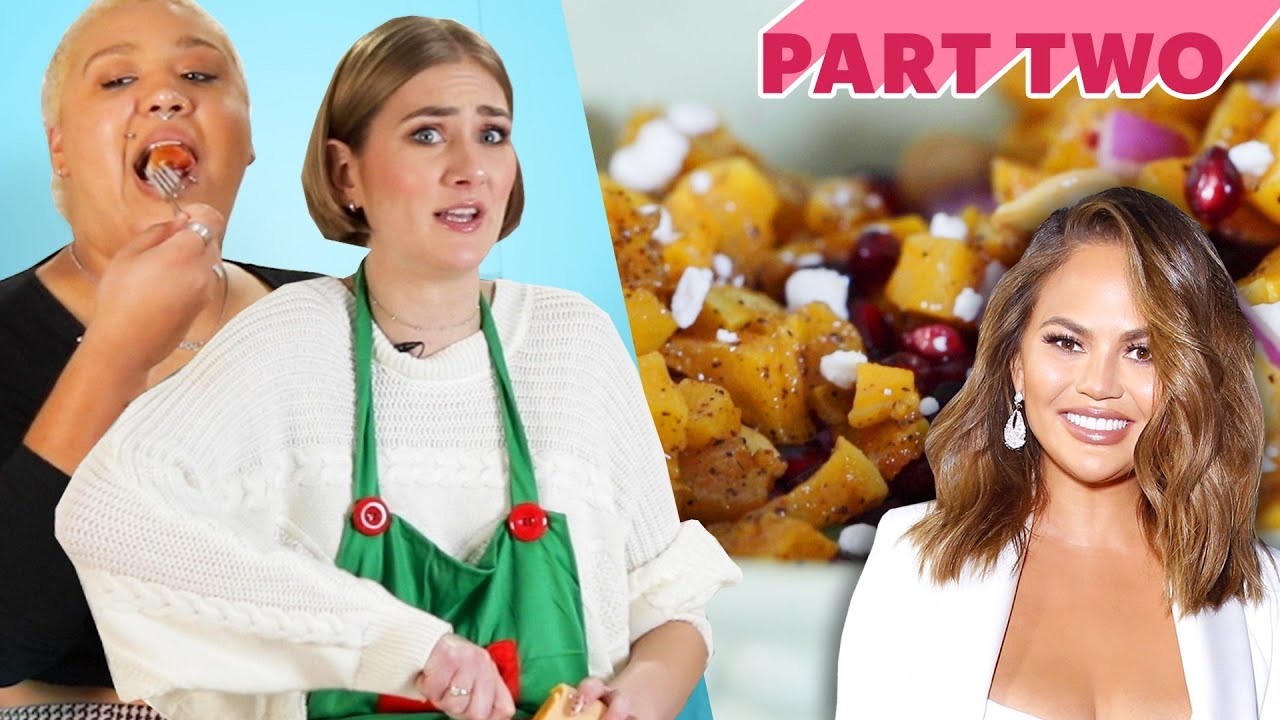 I Challenged Myself To Cook For Friends Using Only Celebrity Recipes &bull; Holiday Dinner Series: Part 2