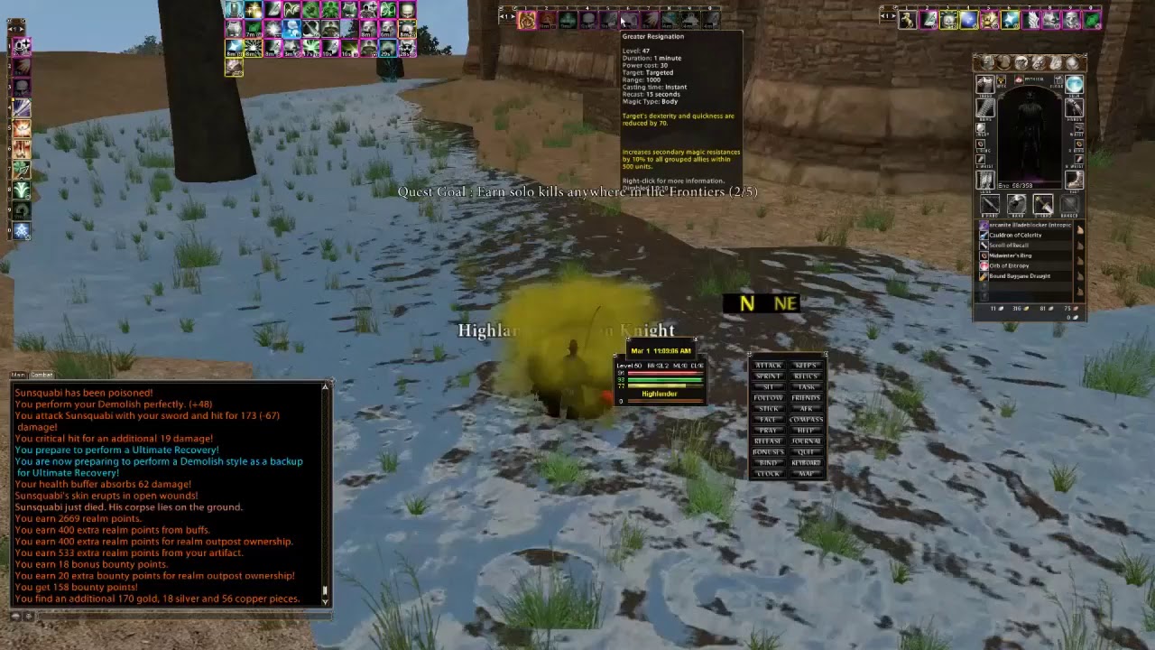 Dark Age of Camelot: Sunsquabie gets TRUCKED by Natebruner