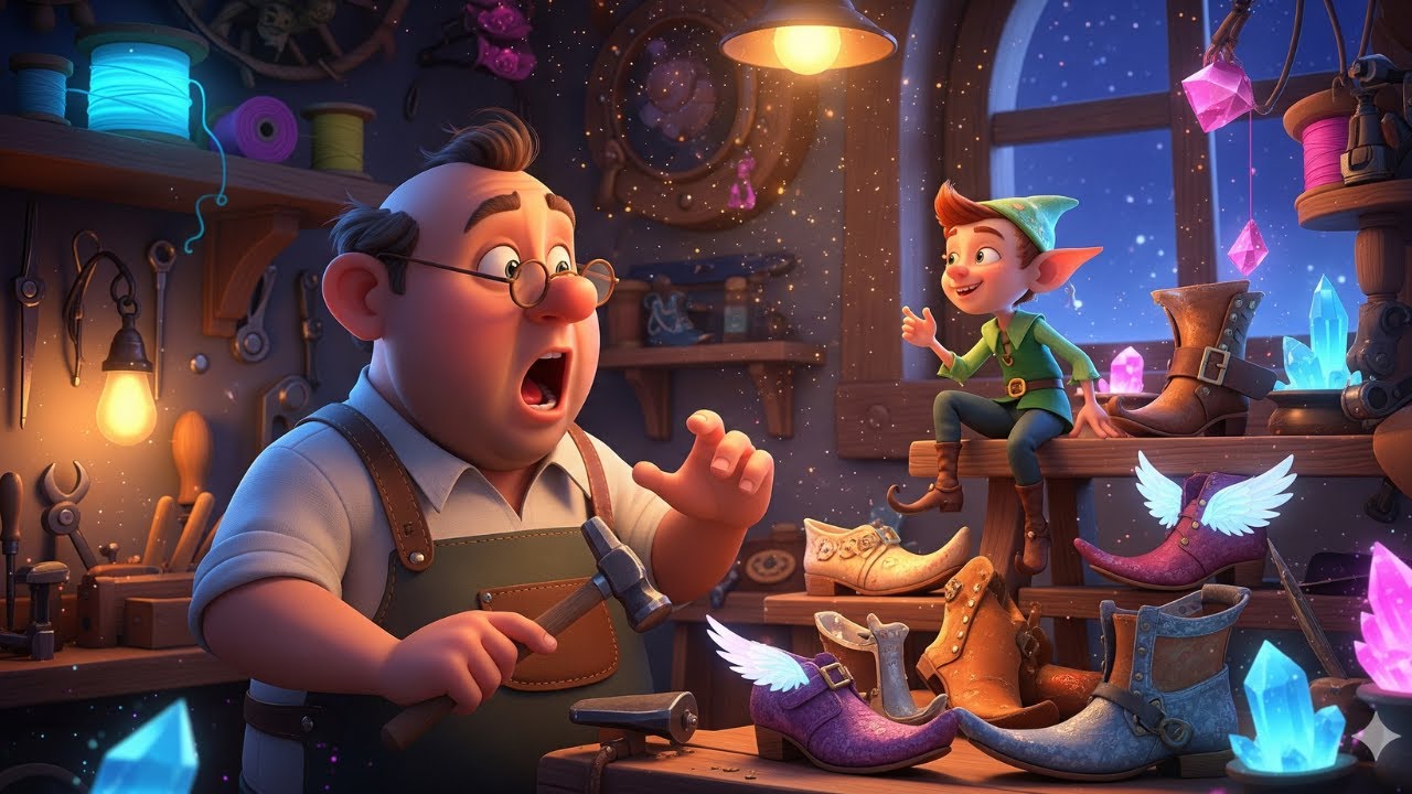 Kindness That Changed Everything 👞💫 | The Elves and the Shoemaker | Magical Bedtime Story