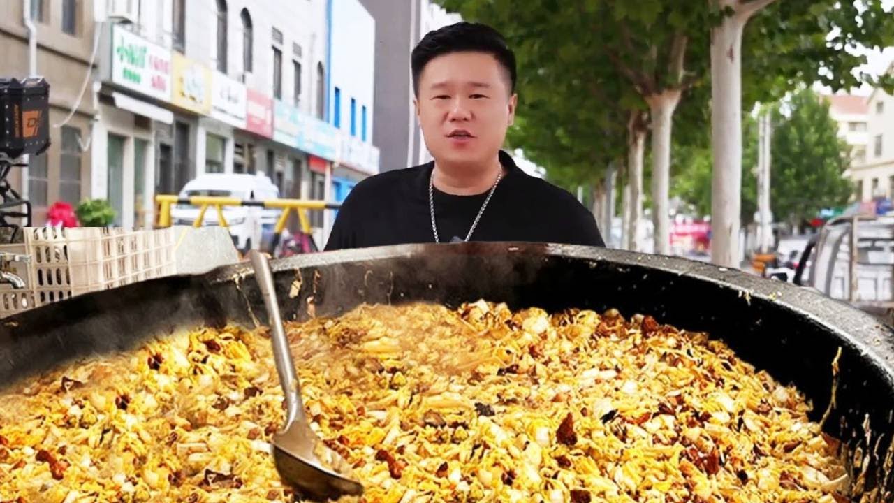 山东特色美食大锅菜！分量足味道好，大家喜欢吗#大锅菜 #地锅大碗菜 #菏泽大坤