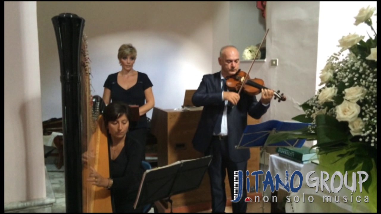MUSICA MATRIMONI A NAPOLI JITANOGROUP-Aria sulla quarta corda di Bach Violino e Arpa