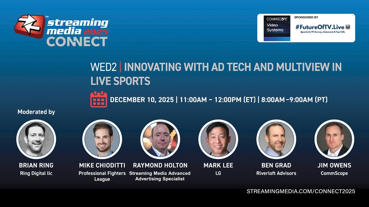 Innovating With Ad Tech and Multiview in Live Sports
