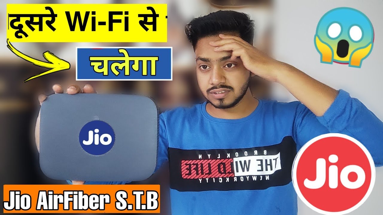 How to use jio airfiber set top box using other wifi network ft.airtel xstream fiber