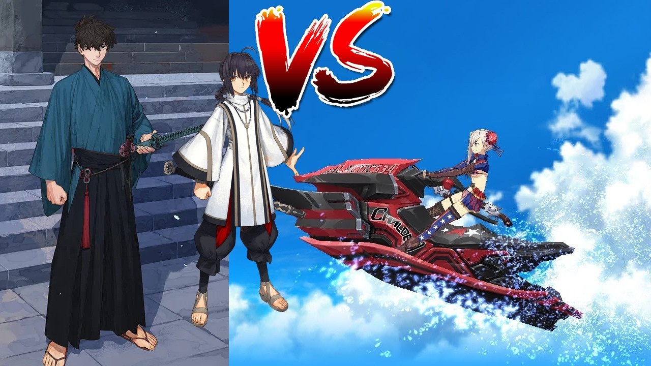 Fgo Musashi teaches Iori one more lesson: Samurai remanent challenge quest.