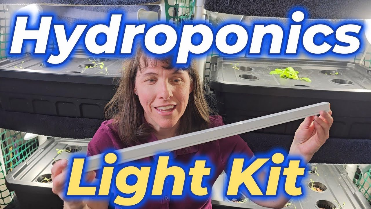 How to Build a Light Kit for Hydroponic Lettuce Trays