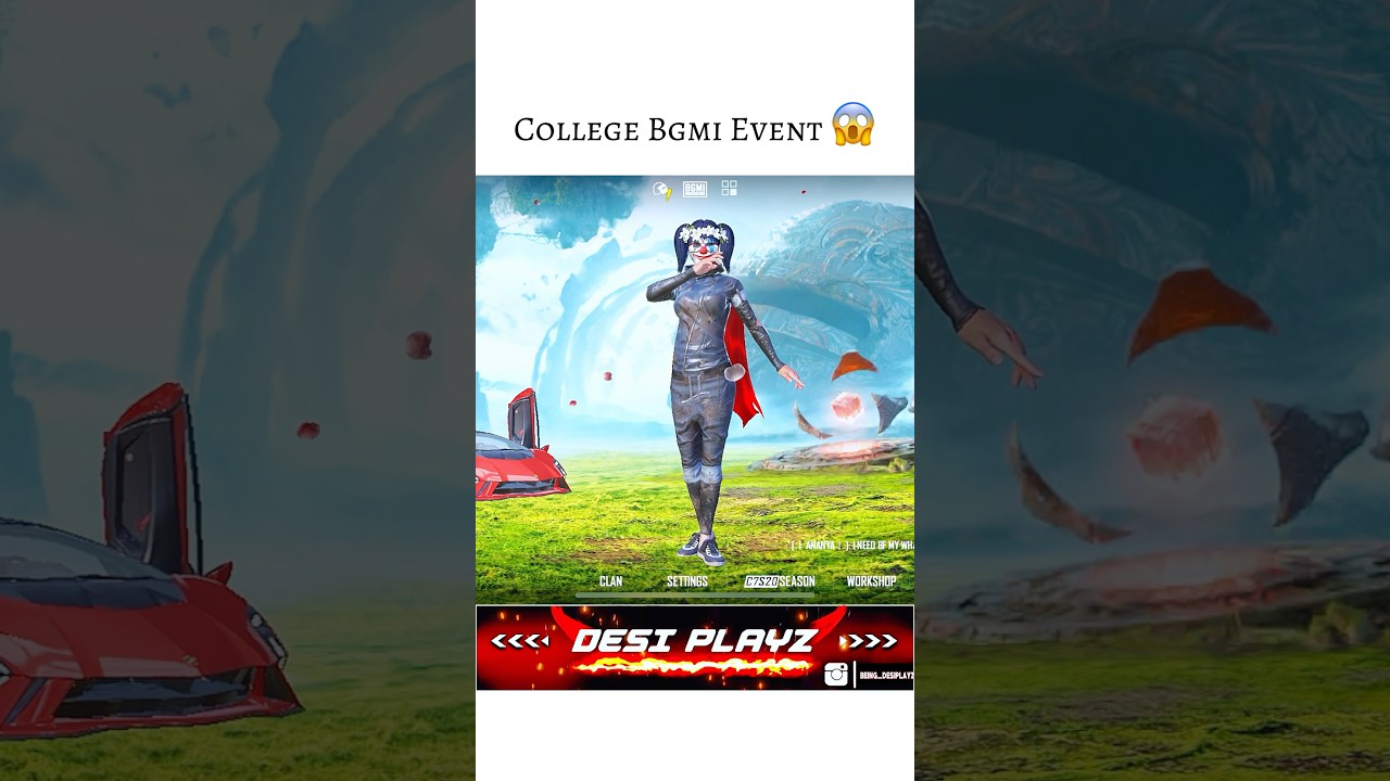 Bgmi Event In College 😱! #bgmi #shorts #desiplayz