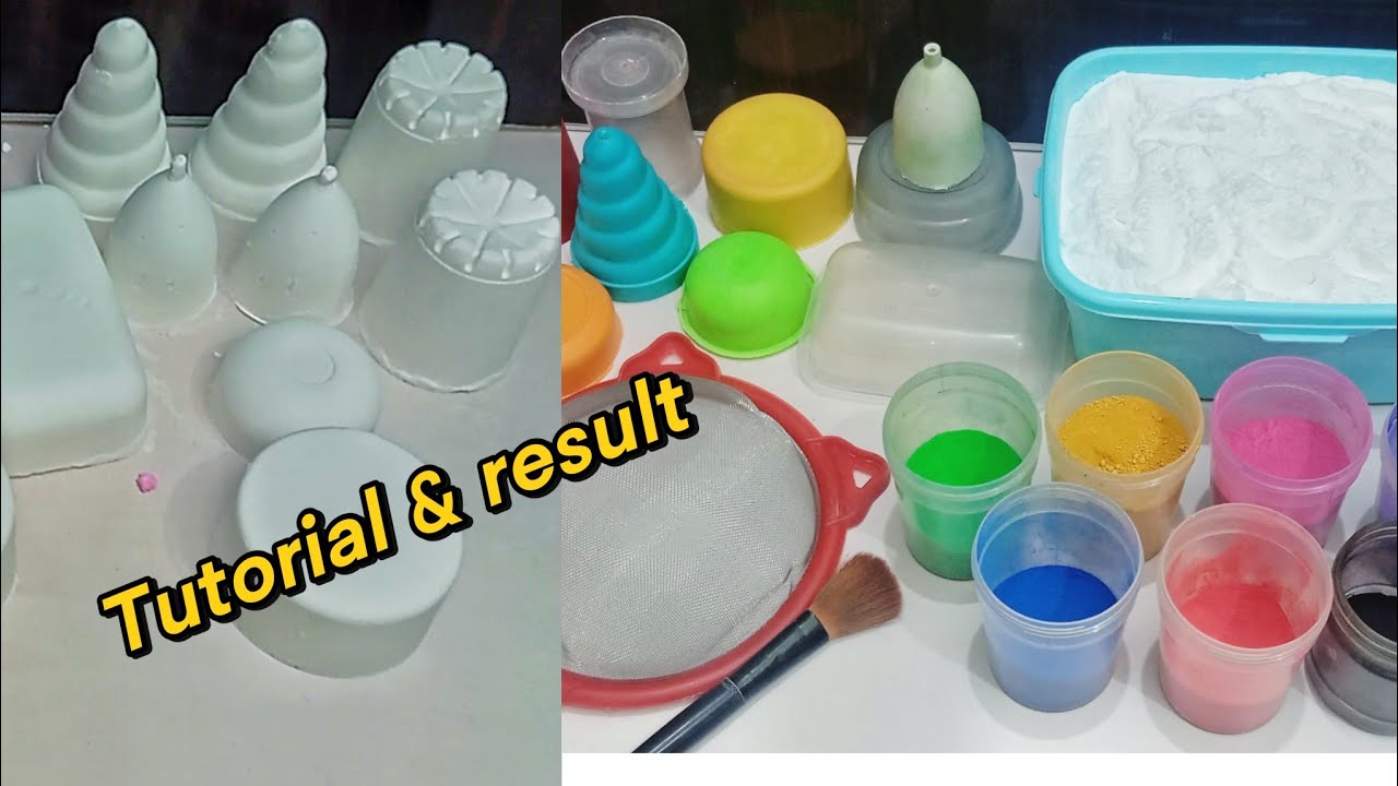  Asmr baking soda curnchy tutorial & result 🤍🩷| baking soda Asmr making | notalking Asmr #asmrsound 