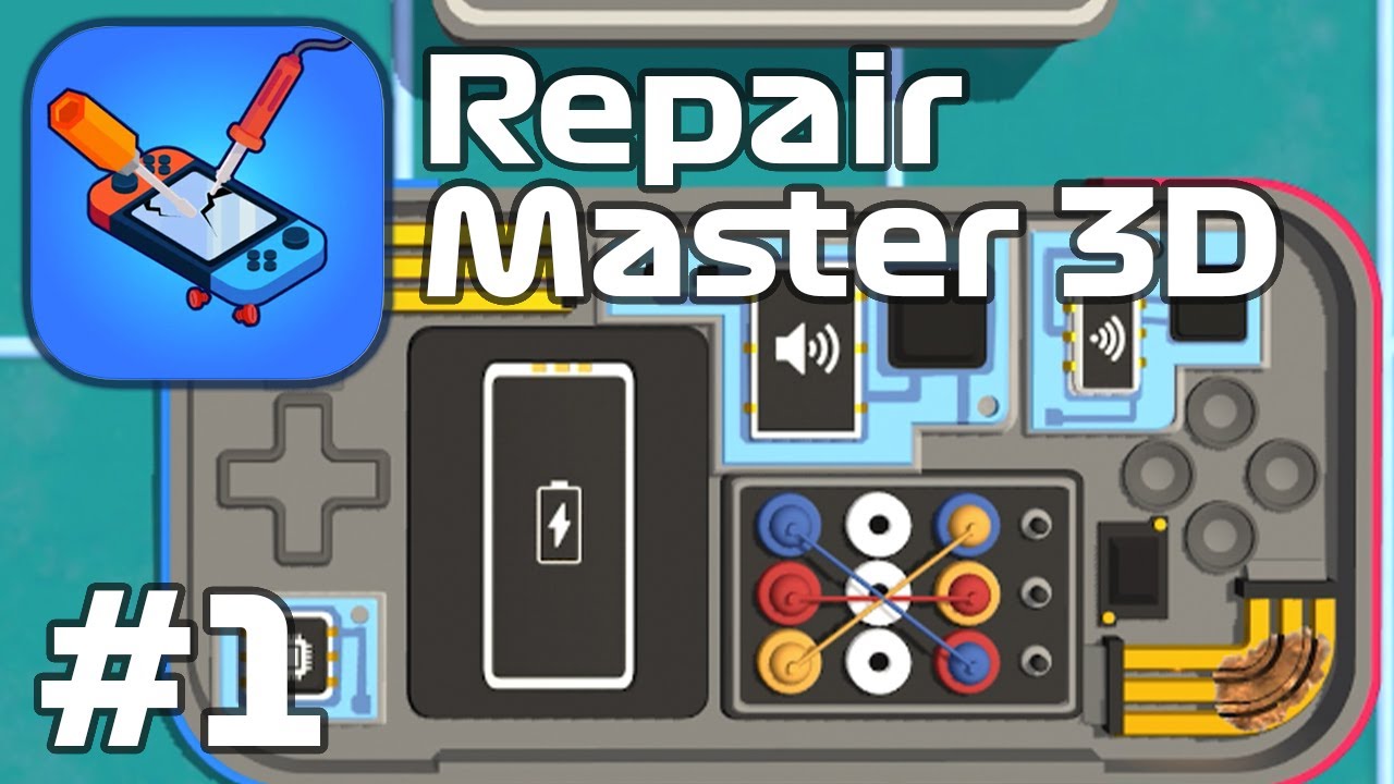 Repair Master 3D - Make it just like new! Gameplay Walkthrough Android iOS Part 1