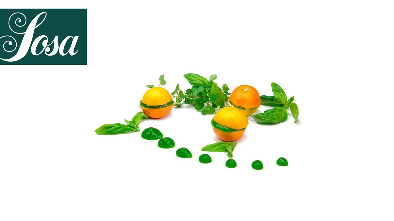 Basil Puree · Gelcrem Cold · Texturizers