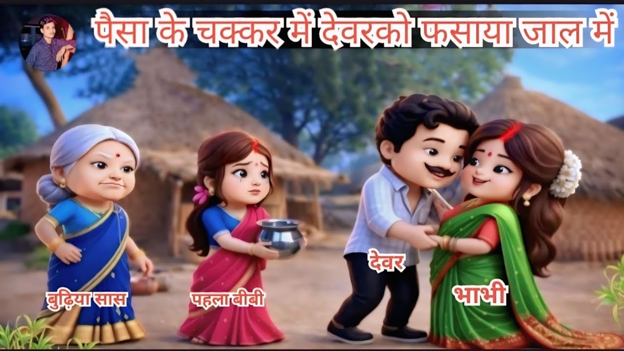 💵पैसा के चक्कर में देवर को फंसाया जाल में 😱 ||💵💐Paisa ke chakkar dv fansaya Jaal 👨‍❤️‍👨 | #comedy 