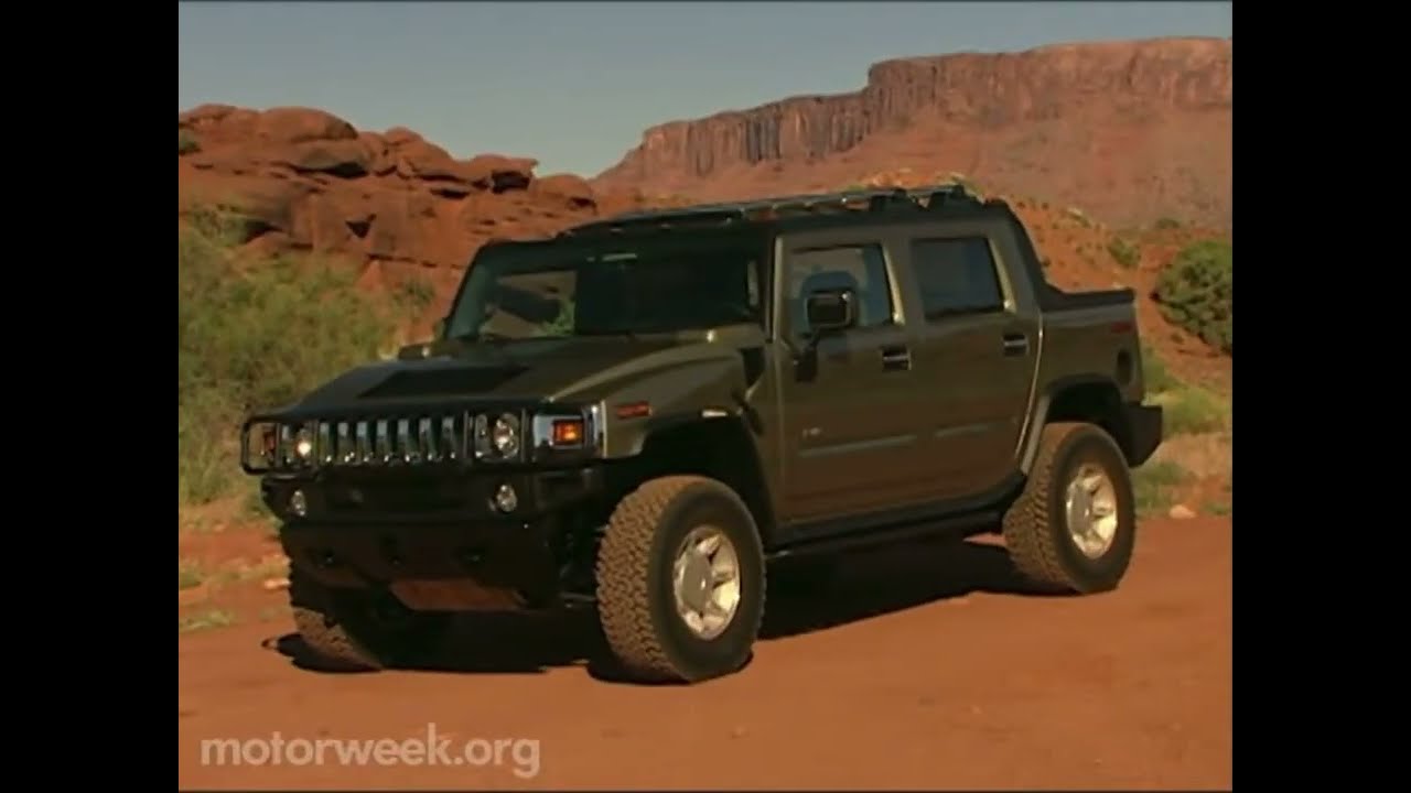Motorweek 2005 Hummer H2 SUT Road Test