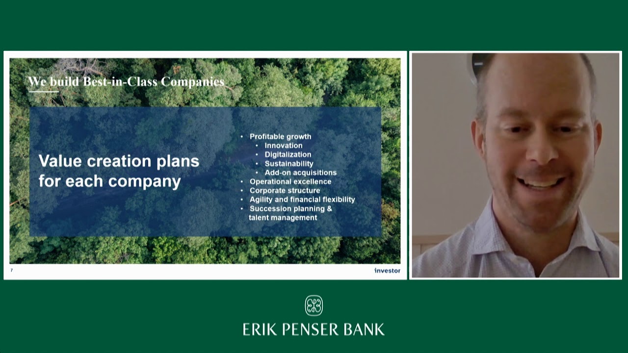 Investor - Presentation Erik Penser Bank - Temadag: Investmentbolag 25 februari 2021