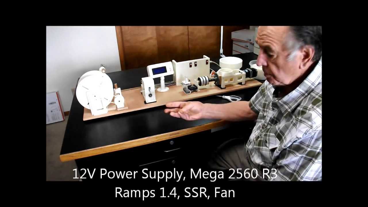 LYMAN MULIER FILAMENT EXTRUDER V5 video 1