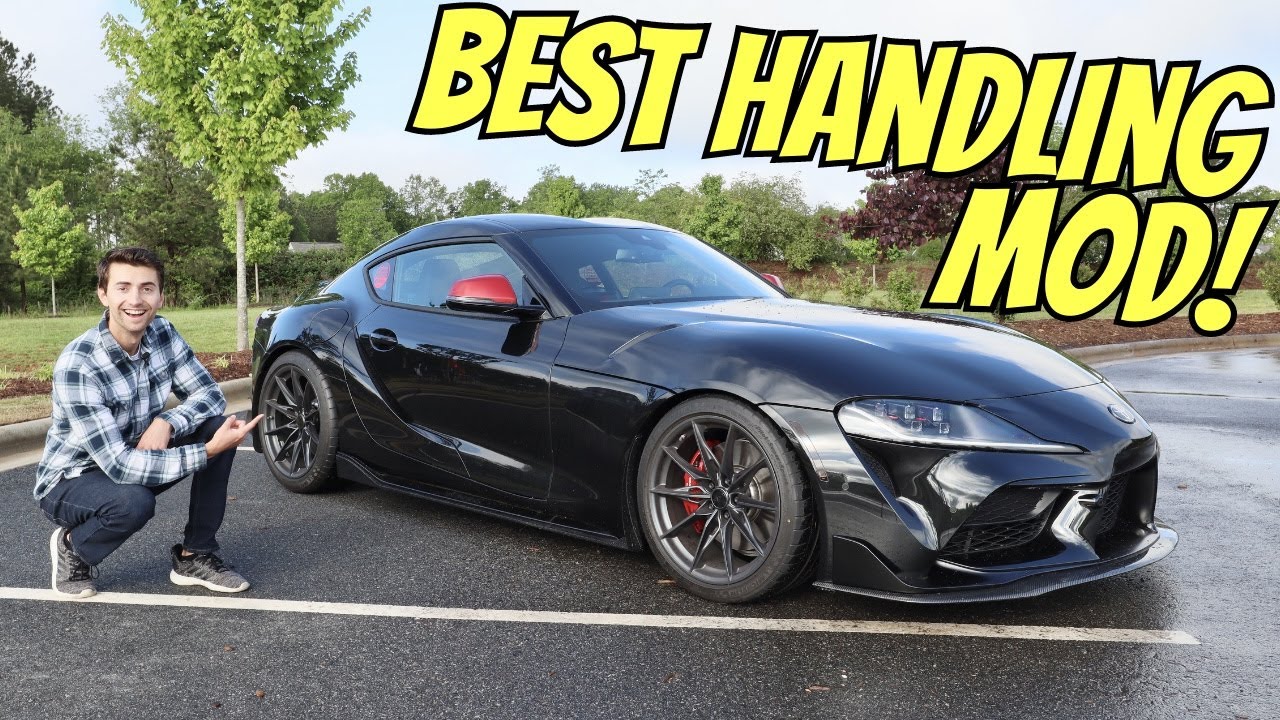 Wheel Spacers and Lowering Springs Are The BEST Handling Modification For The MK5 Toyota Supra!