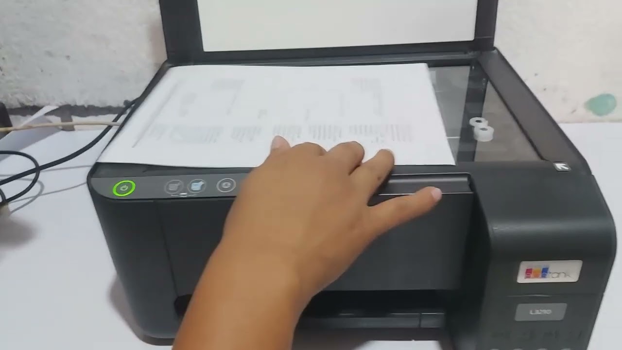 Como ESCANEAR un documento en impresora EPSON  ✅ Escanear varios documentos en impresora EPSON L3210
