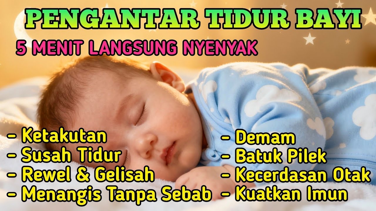 Murottal Pengantar Tidur Bayi Gelisah Susah Tidur,  Ayat Suci Al Quran Pengantar Tidur Bayi