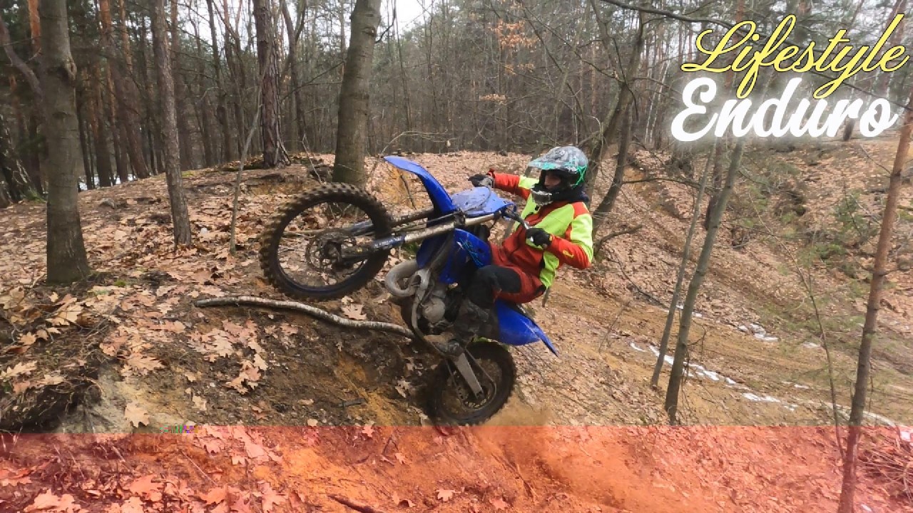To był błąd... Jazda crossem po hard enduro
