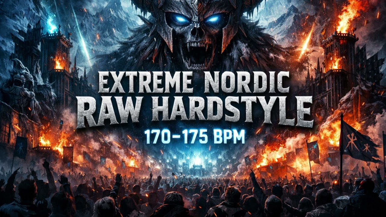 Extreme Nordic RAW Hardstyle  170&ndash;175 BPM - by demon_841wot