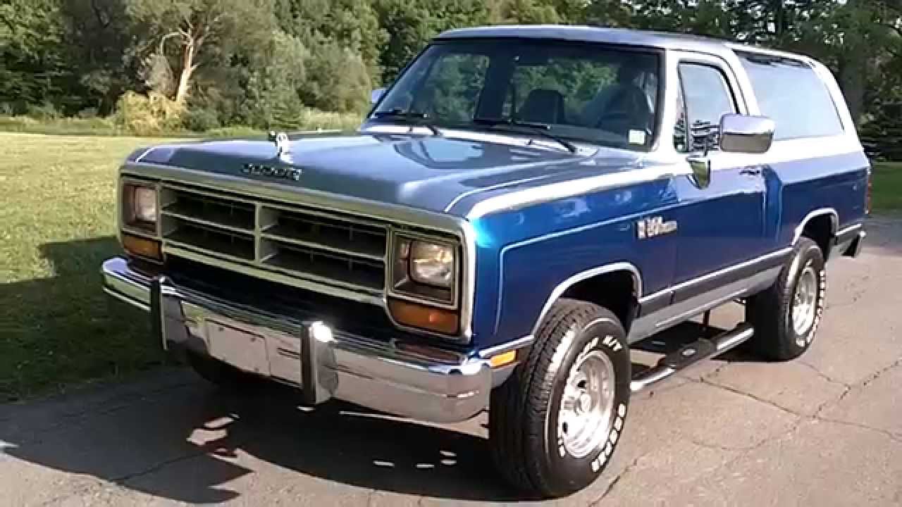 Ramcharger 1989 года. supersportmotors.com (Super Sport Feature #16) ПРОДАНО!!!