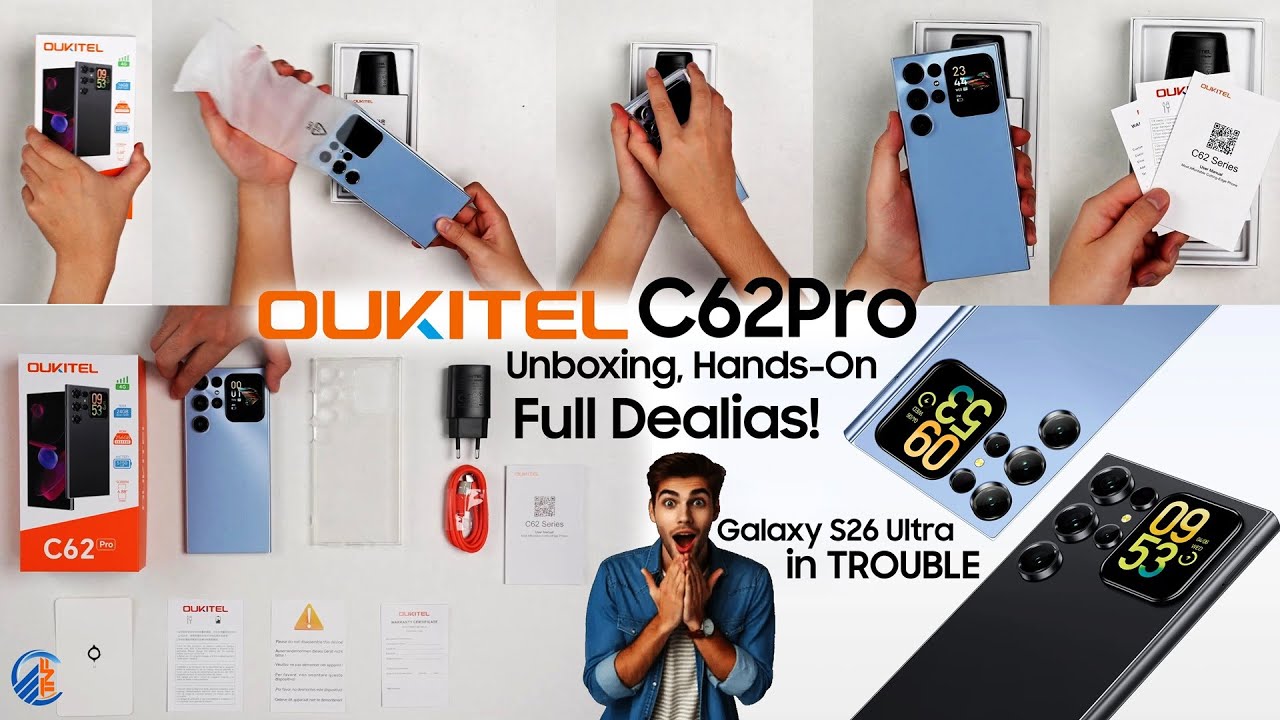 OUKITEL C62 Pro Unboxing: Hands-On Review & Surprising Features!