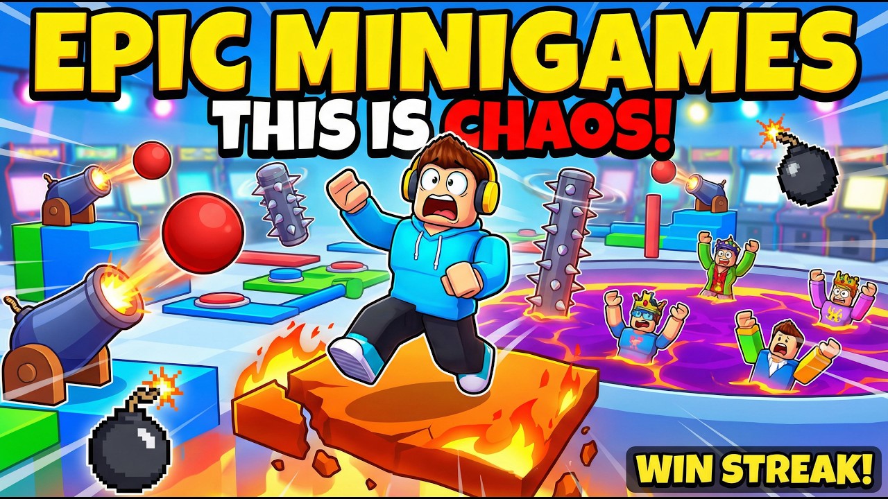 MAIN MINIGAMES TER EPIC SAMPE PUAS | ROBLOX