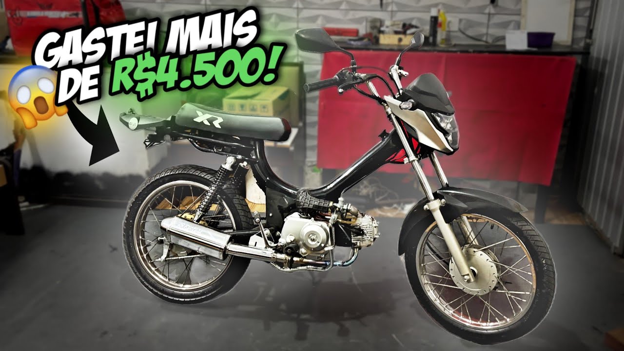 QUANTO GASTA PARA MONTAR UMA MOBILETE 4 TEMPOS ZERO KM 2025!🤑