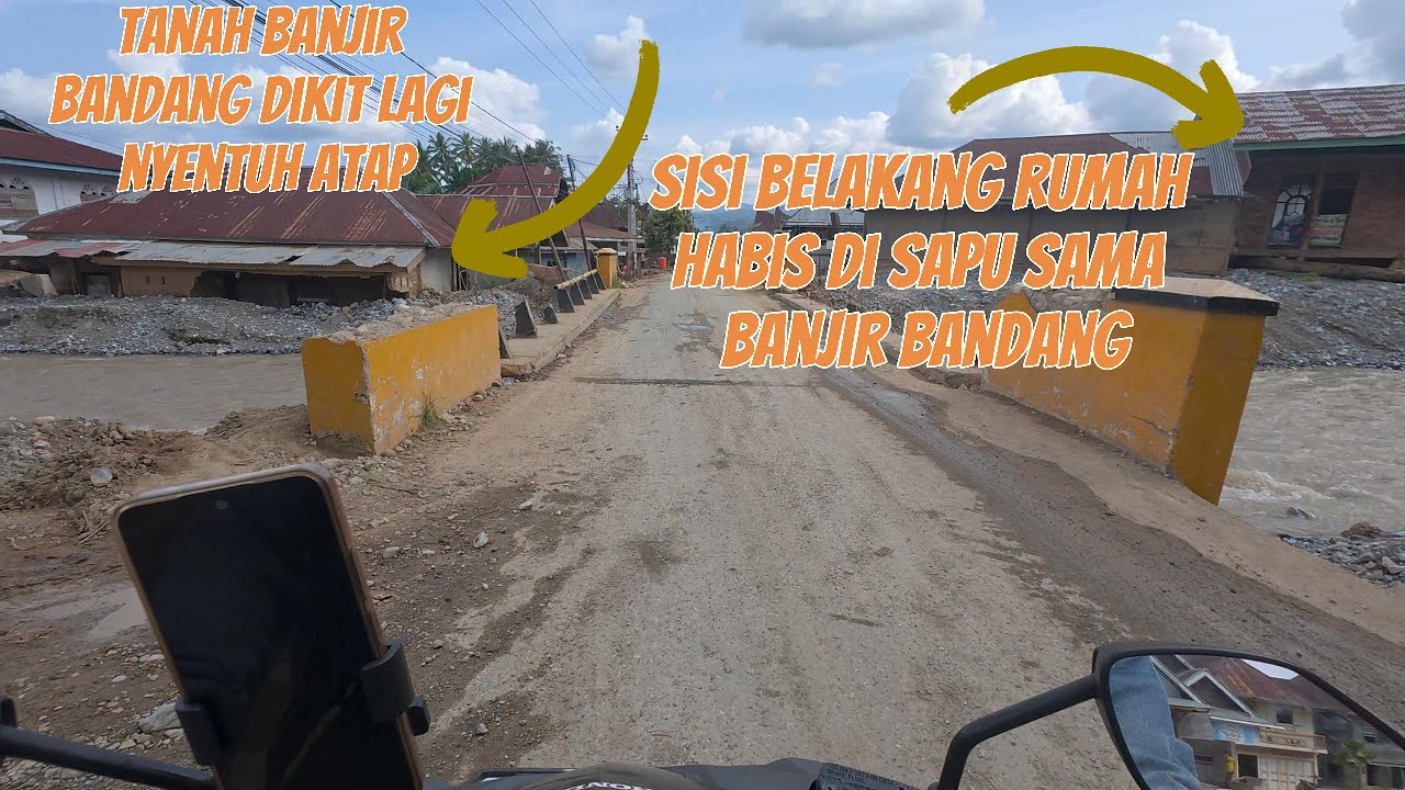 INI LAH HASIL SESUSAH TERJADI BANJIR BANDANG DI DAERAH MALALO,PANINGGAHAN KAB.SOLOK SUMATRA BARAT !!