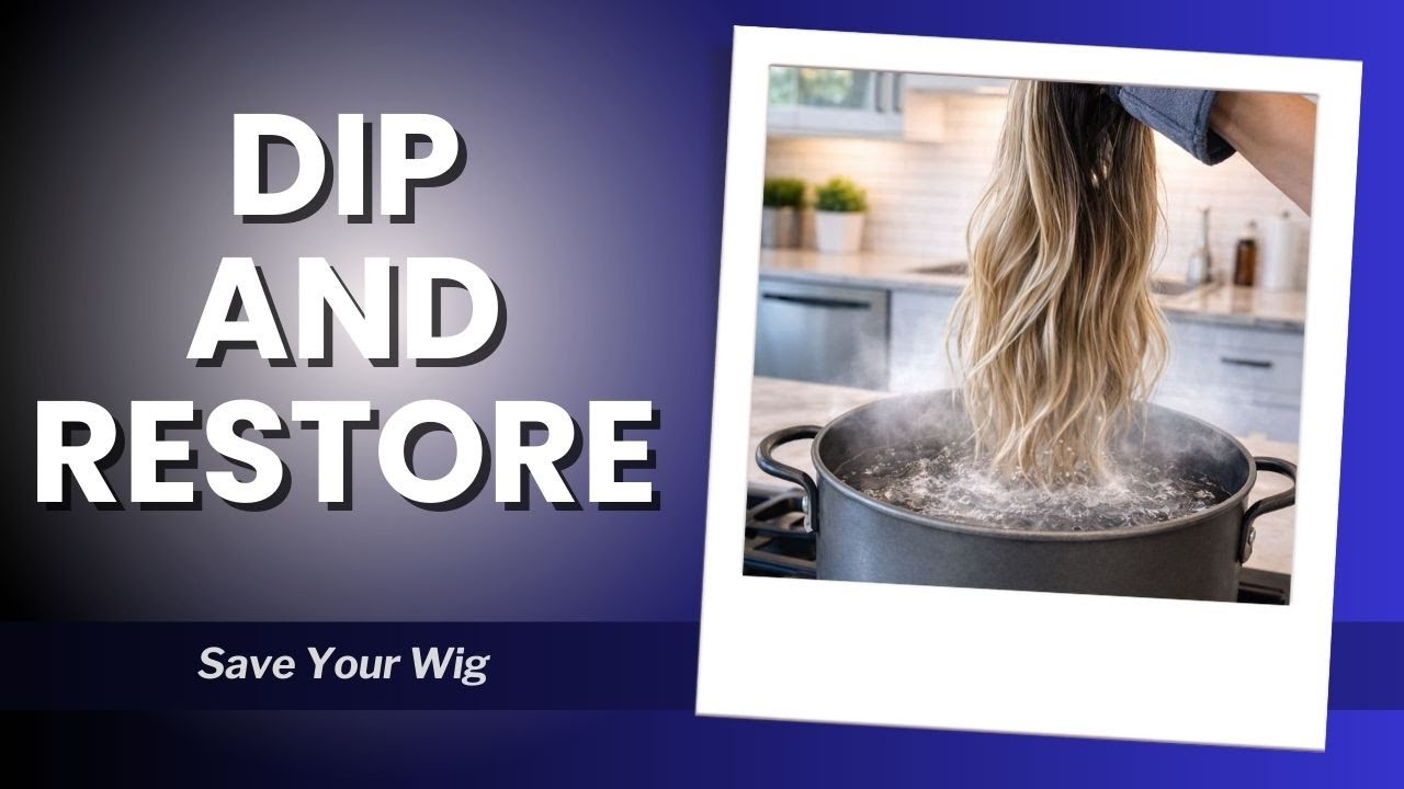 Boiling Water Method | Restore a Synthetic Wig & Make It Smooth Again