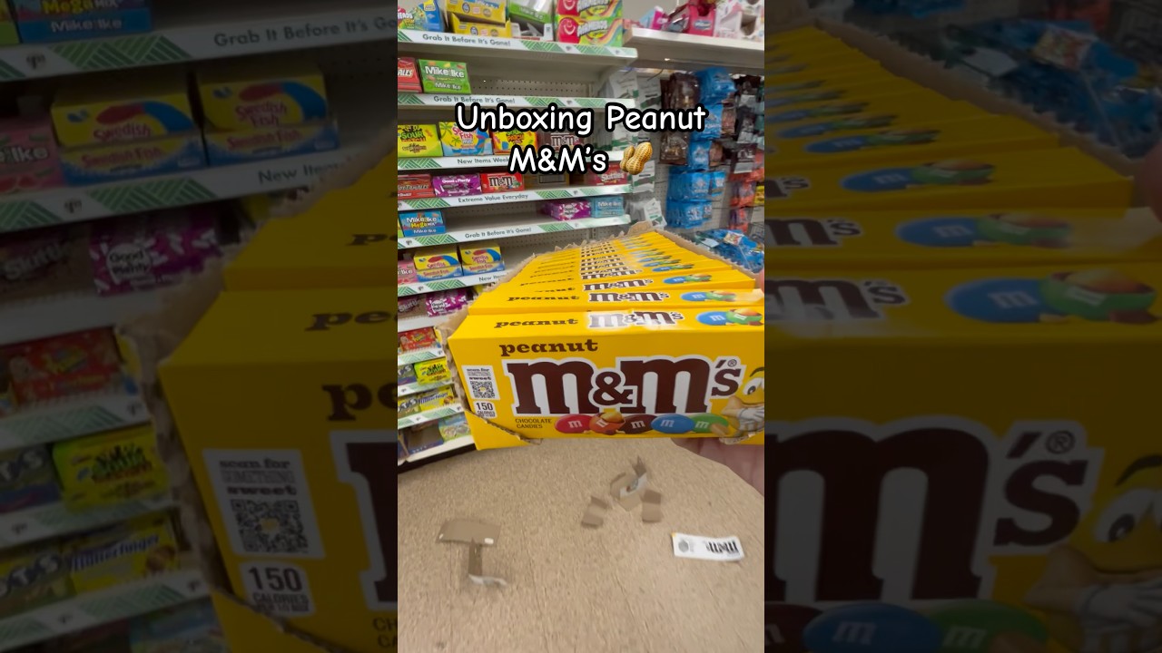 Unboxing Peanut M&M&rsquo;s 🥜