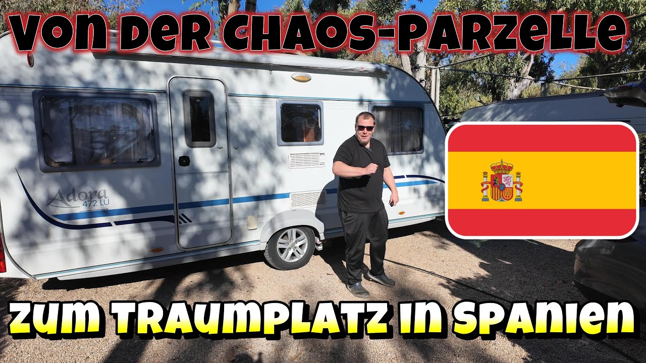 Mover kaputt, Platz steil, Tor zu – aber hey… wir sind in Spanien! 🇪🇸 Camping Torre La Sal