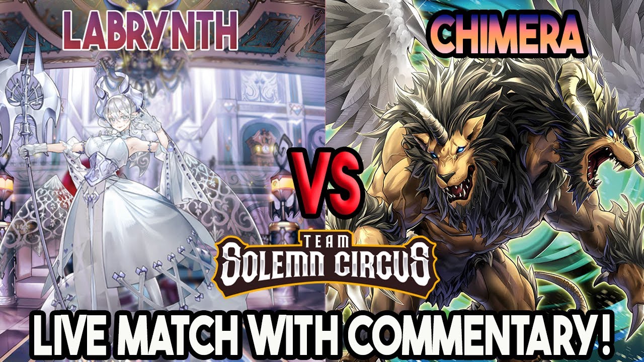 Labrynth Vs Chimera : Yu-Gi-Oh! Locals Feature Match | Live Duel